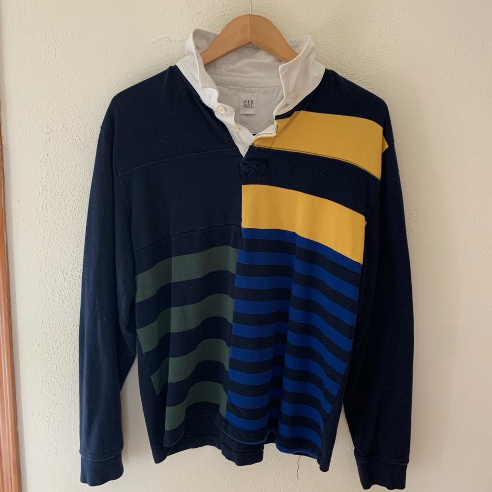 90s gap rugby shirt